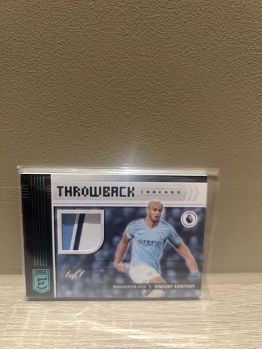 Vincent Kompany 2021 Panini Premier League Elite 1/1