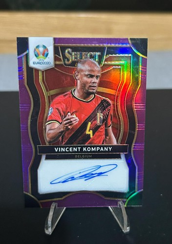 Vincent Kompany 2020 Panini Select Euro 2020 Purple /75