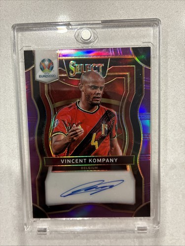 Vincent Kompany 2020 Panini Select Purple /75