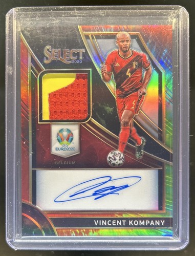 Vincent Kompany 2020 Panini Select Tie Dye Prizm