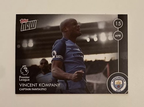 Vincent Kompany 2016 Topps Now Premier League /44