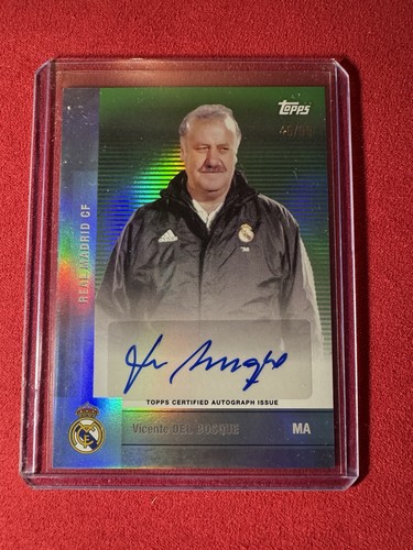 Vincente Del Bosque 2025 Topps Real Madrid Team Set /99