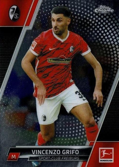 Vincenzo Grifo 2021 Topps Chrome Bundesliga 41