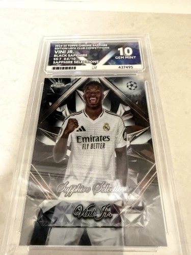 Vinícius Júnior 2024 Topps Chrome Sapphire /10