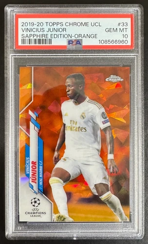 Vinícius Júnior 2019 Topps Chrome Sapphire /50