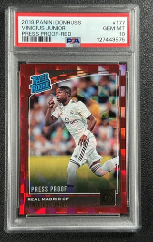 Vinícius Júnior 2018 Panini Donruss Red