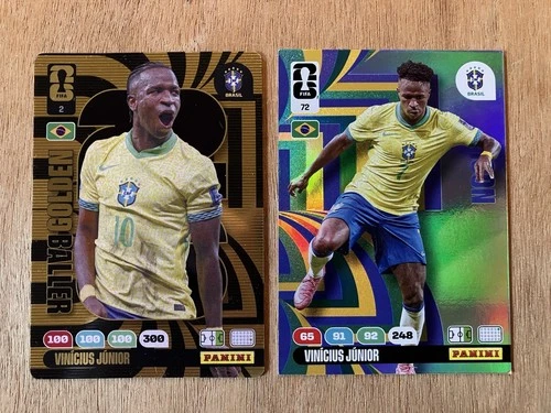Vinícius Júnior 2026 Panini FIFA World Cup 2026 Gold