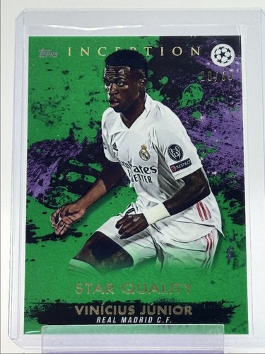 Vinícius Júnior 2020 Topps Inception Verde /99