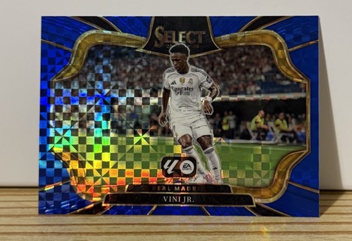 Vinícius Júnior 2025 Panini Select Blue Checker /25