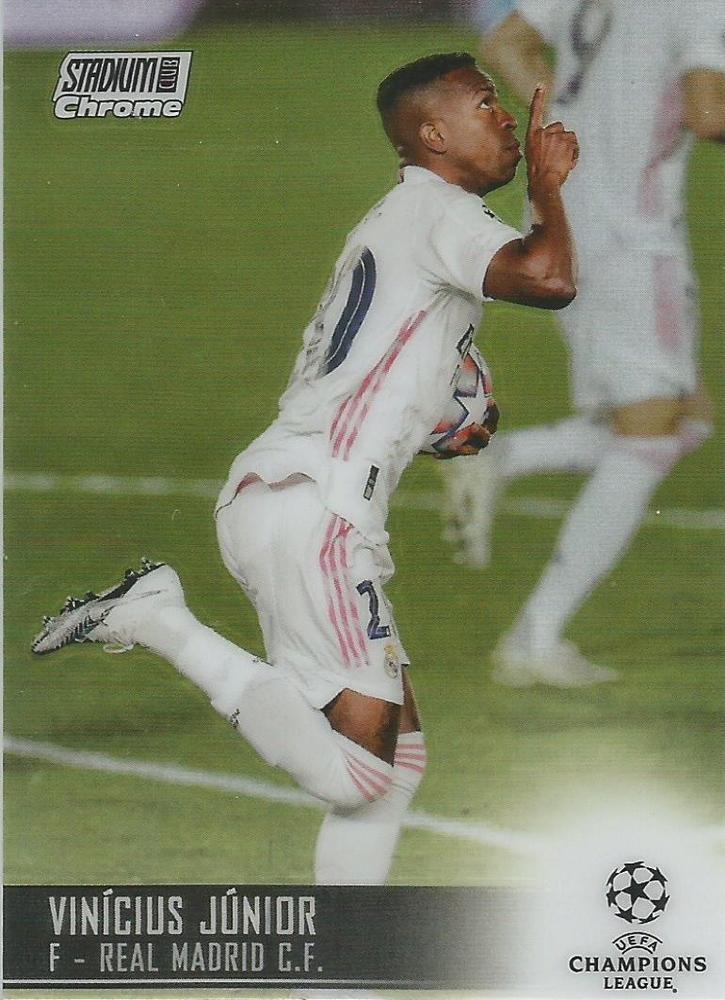 Vinícius Júnior 2020 Topps Stadium Club Chrome UEFA 76