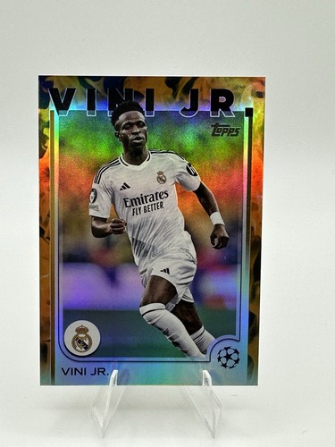 Vinícius Júnior 2024 Topps UCC Flagship True Gold /25