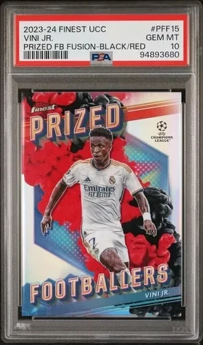 Vinícius Jr. 2023 Topps Finest Fusion Nero/Rosso