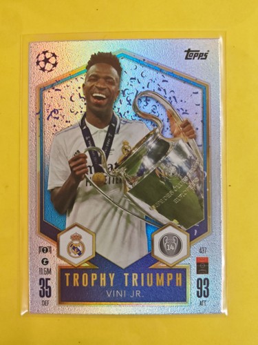 Vinicius Junior 2024 Topps UEFA Champions League