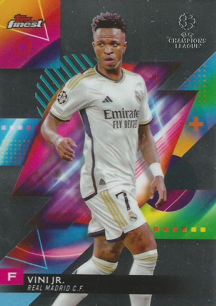 Vini Jr. 2023 Topps Finest UEFA Club Competitions