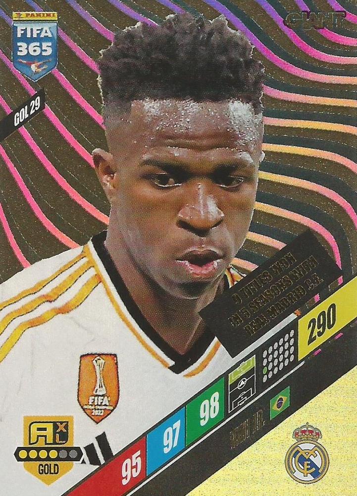 Vini Jr. 2024 Panini Adrenalyn XL FIFA 365