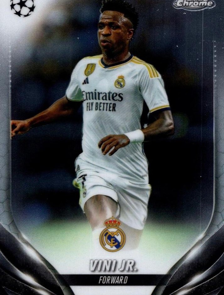 Vini Jr. 2023 Topps Chrome UEFA Club Competitions