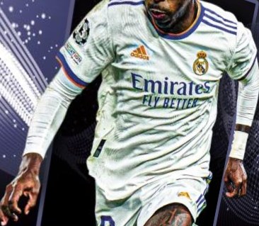 Vini Jr 2022 Topps Knockout UEFA Champions League