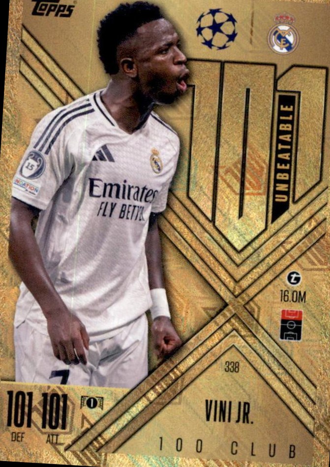 Vini Jr. 2024 Topps Match Attax UEFA Club Competitions Extra