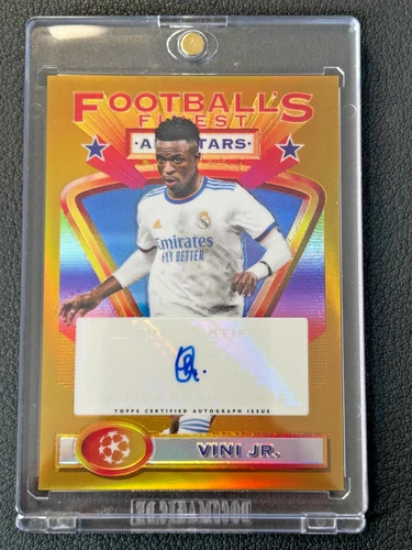 Vinicius Júnior 2021 Topps Finest Gold /15