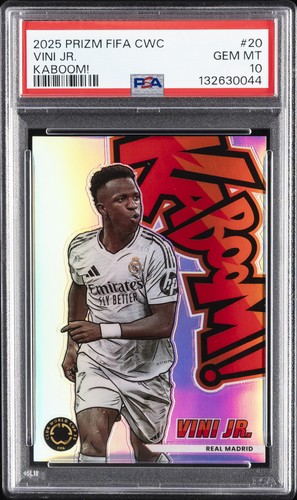 Vinicius Júnior 2025 Panini Prizm FIFA Club World Cup #20