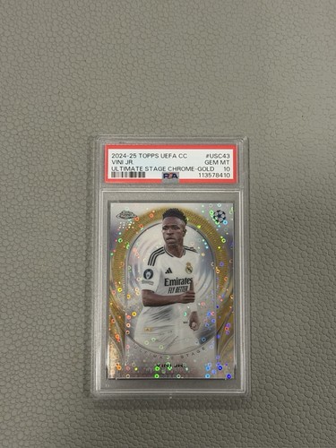 Vinicius Jr 2024 Topps Chrome Gold /50