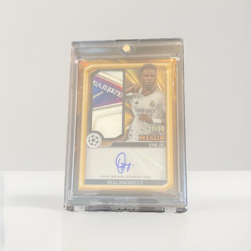 Vinicius Jr 2023 Topps Chrome Gold Foil /50