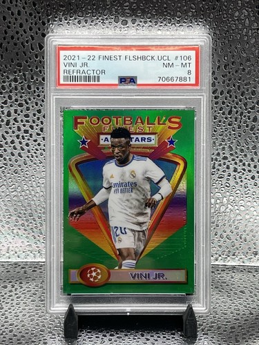 Vinicius Jr 2021 Topps Finest Refractor