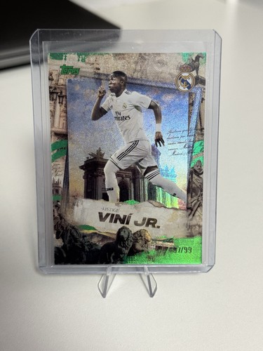 Vinicius Jr. 2025 Topps Los Blancos Real Madrid Green /99