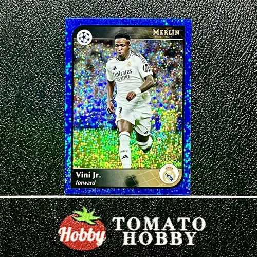 Vinicius Jr. 2024 Topps Merlin Chrome Blue Refractor /150