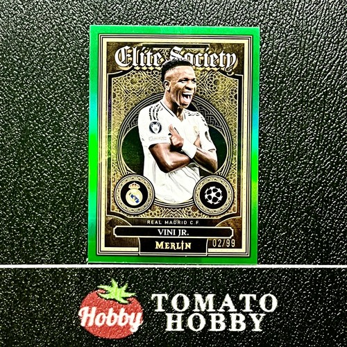 Vinicius Jr. 2024 Topps Merlin Chrome Green /99