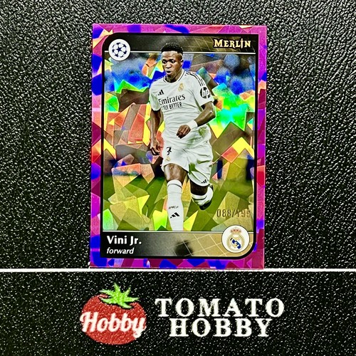 Vinicius Jr. 2024 Topps Merlin Chrome Pink Atomic Refractor /199