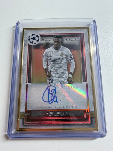 Vinicius Jr. 2020 Topps Museum Gold Frame