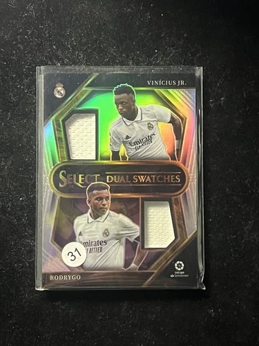Vinicius Jr. & Rodrygo 2022 Panini Select