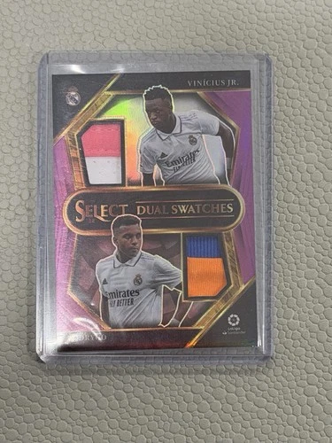 Vinicius Jr. & Rodrygo 2022 Panini Select Violet /25