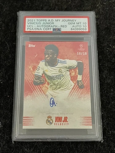 Vinicius Jr 2021 Topps My Journey /10