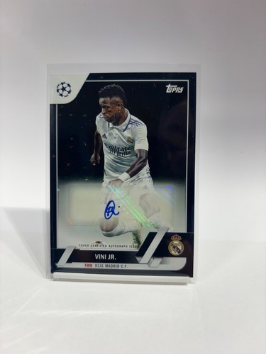 Vinicius Jr 2023 Topps UEFA Club Competitions Black /10
