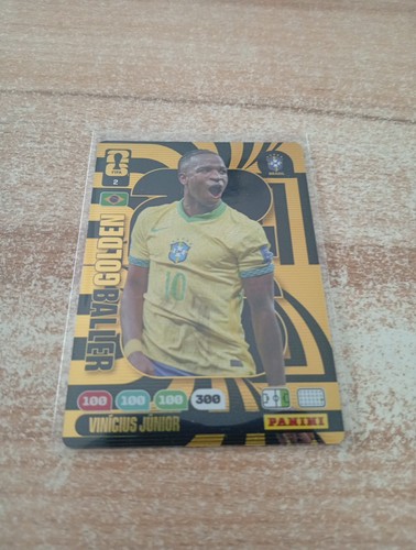 Vinicius Junior 2026 Panini Adrenalyn XL Golden