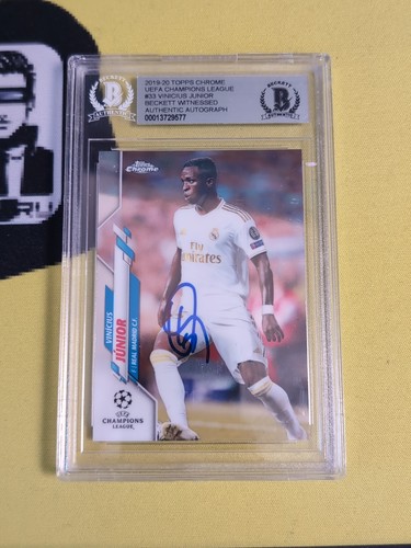 Vinicius Junior 2019 Topps Chrome