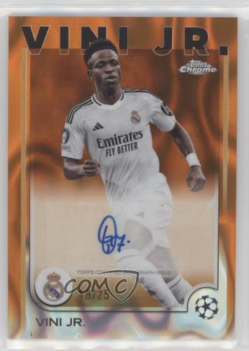 Vinicius Junior 2024 Topps Chrome /25