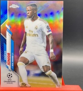 Vinicius Junior 2019 Topps Chrome Blue Refractor /150