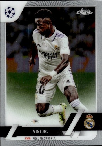 Vinicius Junior 2022 Topps Chrome Competizioni UEFA per Club #20
