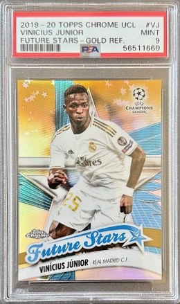 Vinicius Junior 2019 Topps Chrome Gold /50
