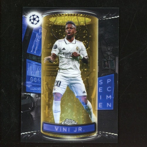 Vinicius Junior 2023 Topps Chrome Gold /50