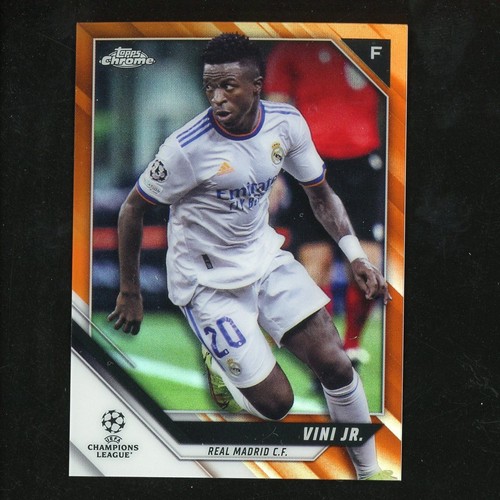Vinicius Junior 2022 Topps Chrome Orange /25