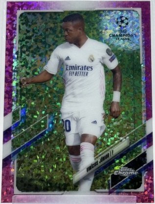 Vinicius Junior 2020 Topps Chrome Pink Diamond /175