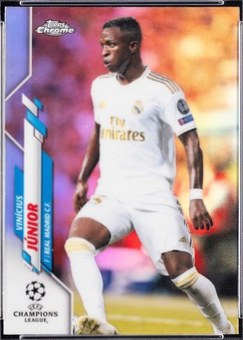 Vinicius Junior 2019 Topps Chrome Refractor