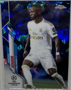 Vinicius Junior 2019 Topps Chrome Sapphire /33