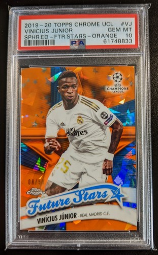 Vinicius Junior 2019 Topps Chrome Sapphire /50