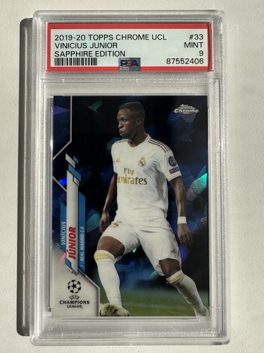 Vinicius Junior 2019 Topps Chrome Sapphire Edition #33