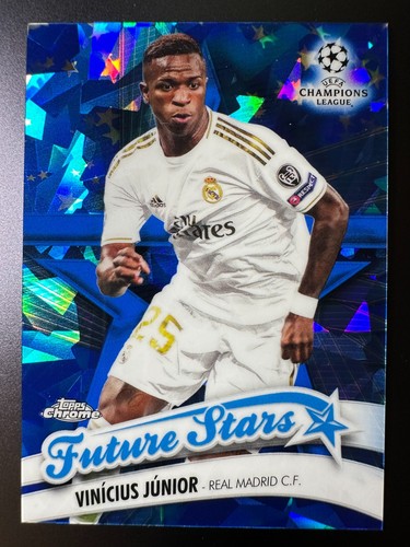 Vinicius Junior 2019 Topps Chrome Sapphire Edition Sapphire